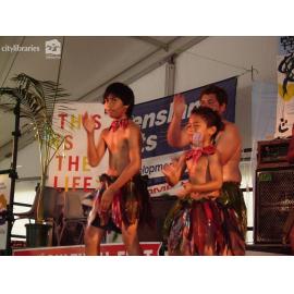 Performers in the Cultural Fest, Strand Park, Townsville, 18 August 2007