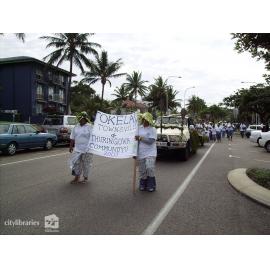 Tokelau Townsville & Thuringowa Community in the Tropigo Carnival parade at Cultural Fest, The Strand, Townsville, 18 August 2007