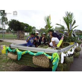 Niue Island Group in the Tropigo Carnival parade at Cultural Fest, The Strand, Townsville, 18 August 2007