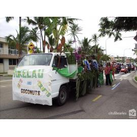 Tokelau Cultural Society Group in the Tropigo Carnival parade at Cultural Fest, The Strand, Townsville, 18 August 2007