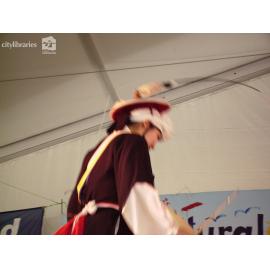 Perfomers from Suwon City, Korea at Cultural Fest, Strand Park, Townsville, 18 August 2007