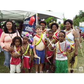 Papua New Guinea group at Cultural Fest, Strand Park, Townsville, 19 August 2007
