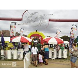 Entrance to Cultural Fest, Strand Park, Townsville, 19 August 2007