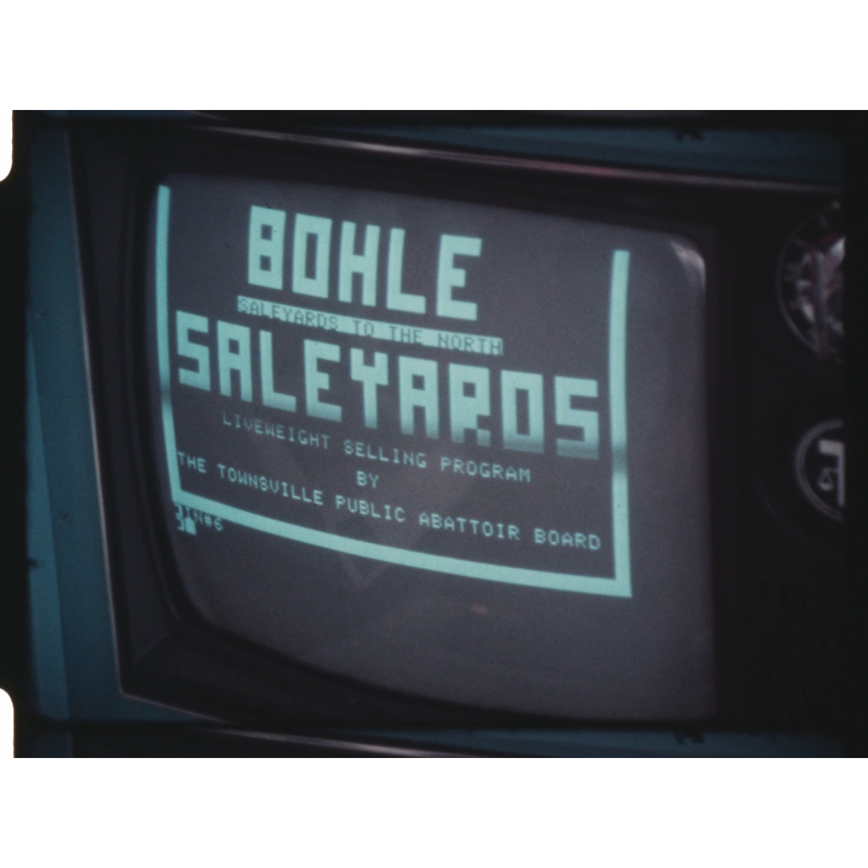 Bohle saleyard weighbridge