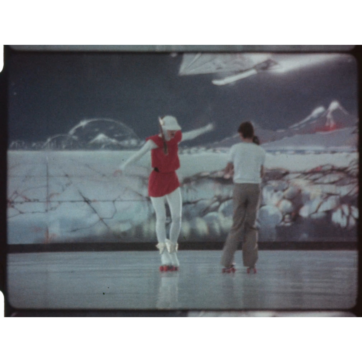 Roller skate dancing