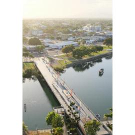 Victoria Bridge and South Townsville, Townsville, 13 November 2023