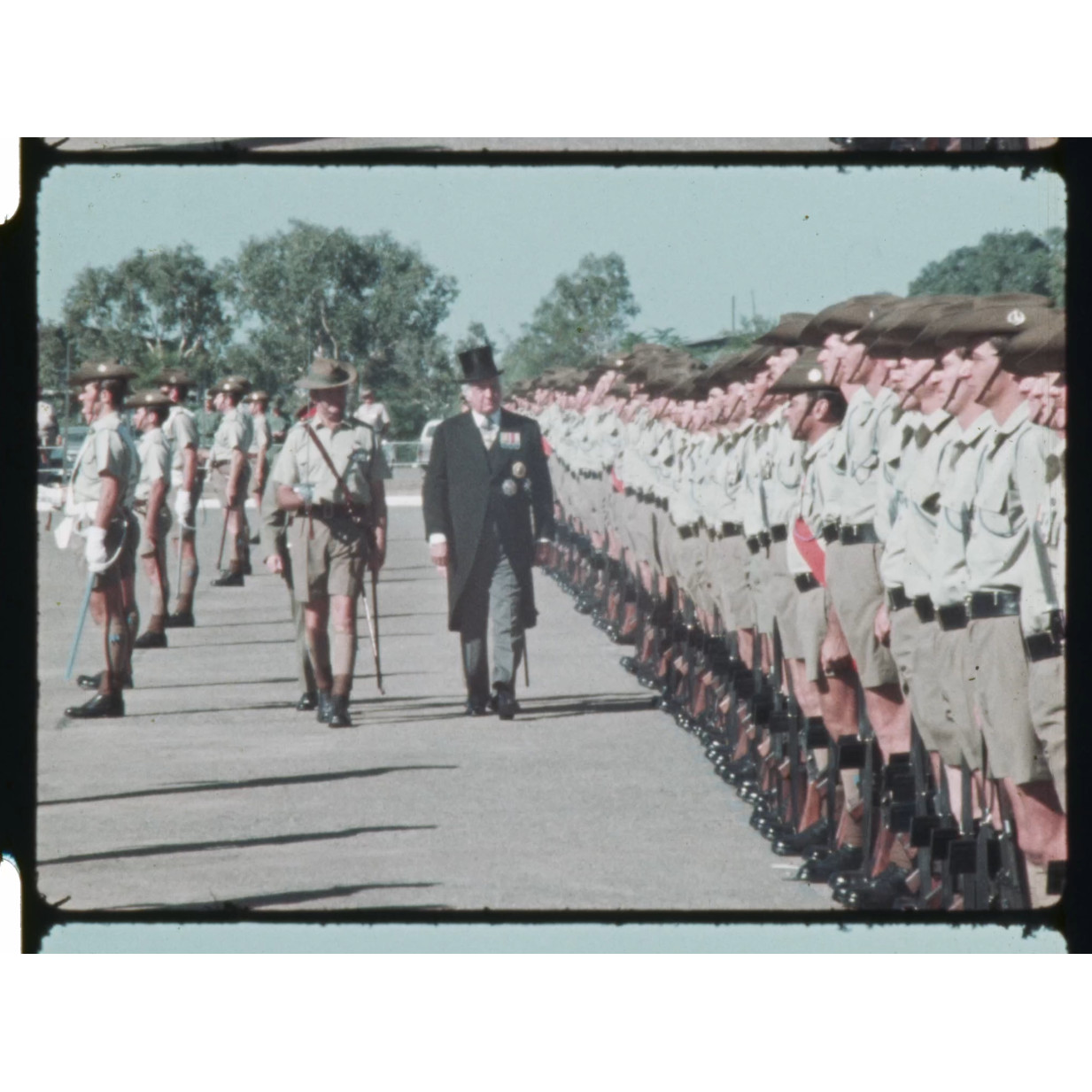 News file: Lavarack Barracks parade