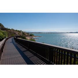 Kissing Point boardwalk, North Ward, Townsville, 16 August 2025