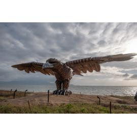 Art display at Ephemera 2025, the Strand, Townsville, 25 July 2025