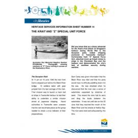 The krait and "Z" special unit force