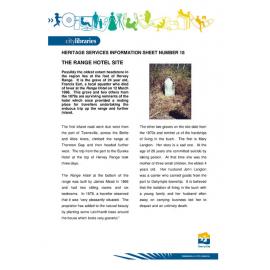 The Range Hotel site