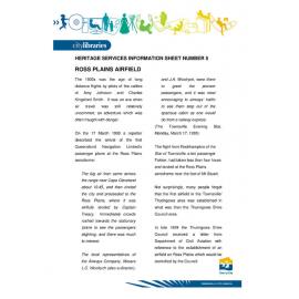 Ross Plains airfield