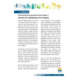 History of Thuringowa City Council