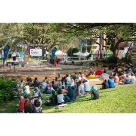 Dr Graham Walker performs Science Show Spectacular, Thuringowa Central, Townsville, 30 August 2025