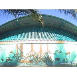 Artwork on public facilities, The Strand, Townsville, [2000]