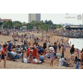 Crowds on Strand beach, Townsville, [2006]