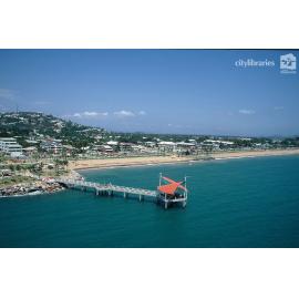 Aerial view of The Strand and the Strand Jetty, Townsville, [2006]