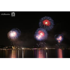 Fireworks for VP60, The Strand, Townsville, 2005