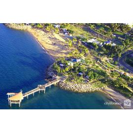 Aerial view of Strand Park and the Strand Jetty, Townsville, [2006]