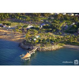 Aerial view of the Strand Jetty and Stranf Park, Townsville, [2005]