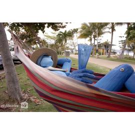 "Strand Life" public art installation by Jane Hawkins, Strand Ephemera, Townsville, 2005