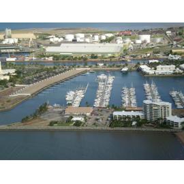 Aerial view of Breakwater Marina, Townsville, 2008