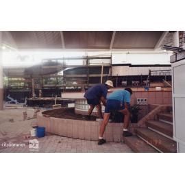 Flinders Mall centre stage redevelopment, Townsville, 24 November 1993
