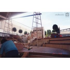 Flinders Mall centre stage redevelopment, Townsville, 24 November 1993