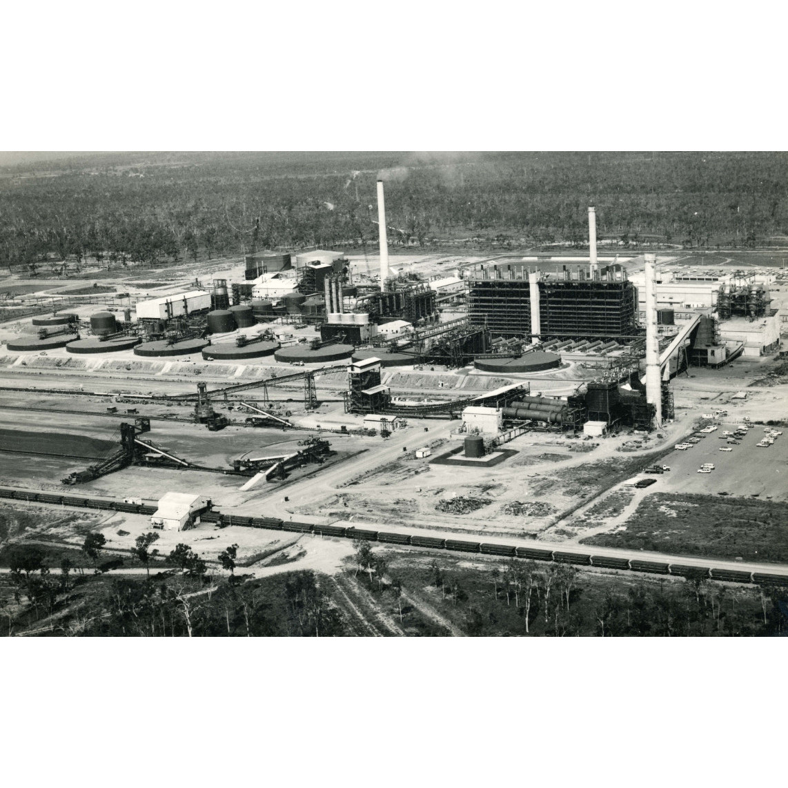 Yabulu Nickel Treatment Plant photograph folder, Townsville, 1974