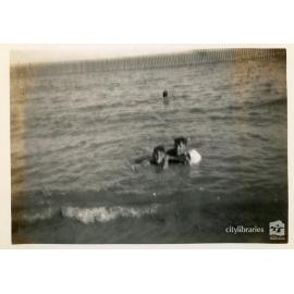 Les, Bill, Dick at Picnic Bay, Magnetic Island, [1945]