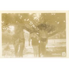 Jean Mac, Bill, Marge and Leon, Magnetic Island, ca. 1945