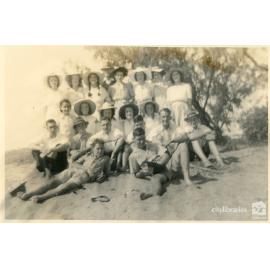 Group photograph, May Day, Townsville, 1 May 1945