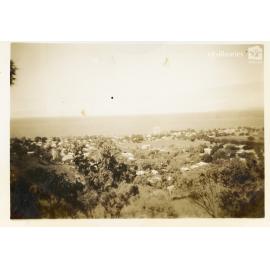 View of Townsville from Castle Hill, Townsville, 17 February 1946