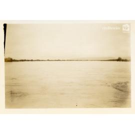 Ross River in flood, Townsville, 10 February 1946