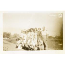 Group at Robertson Park, Pallarenda, Townsville, ca. 1946
