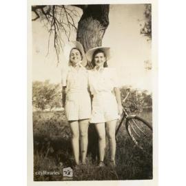 May Garrow and Grace Burgess (Matthews), Townsville, ca. 1946