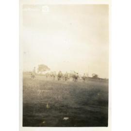 Football game, Ayr, ca. 1946