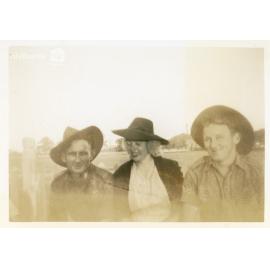 Bill, Les and Les, Townsville, ca. 1946