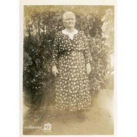 Grandmother of Grace Burgess (Matthews), Townsville, ca. 1946