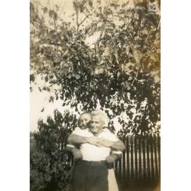 Mother and father of Grace Burgess (Matthews), Townsville, ca. 1946