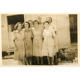 Orderly room staff, Townsville, February 1946