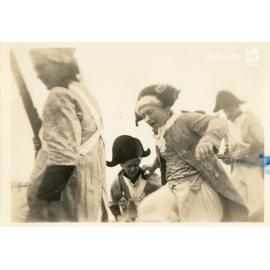 Re-enactment of the landing of Captain Cook, Picnic Bay, Magnetic Island, 1947