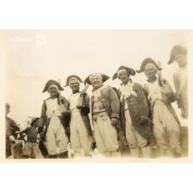 Re-enactment of the landing of Captain Cook, Picnic Bay, Magnetic Island, 1947