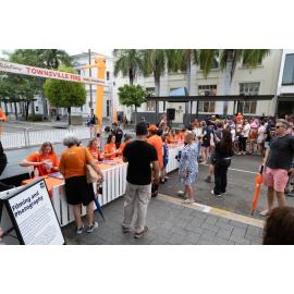 WNBL team Townsville Fire championship celebration, Flinders Street, Townsville City, 8 March 2026