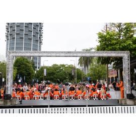 WNBL team Townsville Fire championship celebration, Flinders Street, Townsville City, 8 March 2026