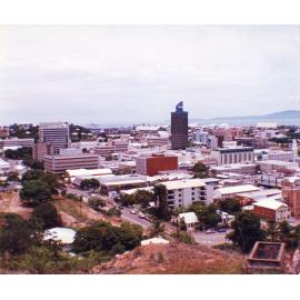 View of Townsville City from Castle Hill, Walker Street, Townsville, ca. 2015.