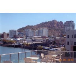 View of Townsville City and Castle Hill from Queensland Museum Tropics, 22 August, 2018.