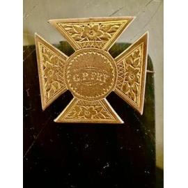 Fire Brigade badge, April 1897