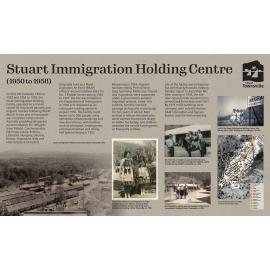Stuart Immigration Holding Centre interpretive signage, Stuart Drive, Townsville, 28 May 2026