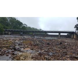 Paluma Dam wall, 2019.